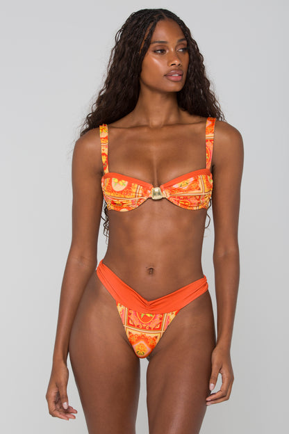 Seychelles Top in Patchwork